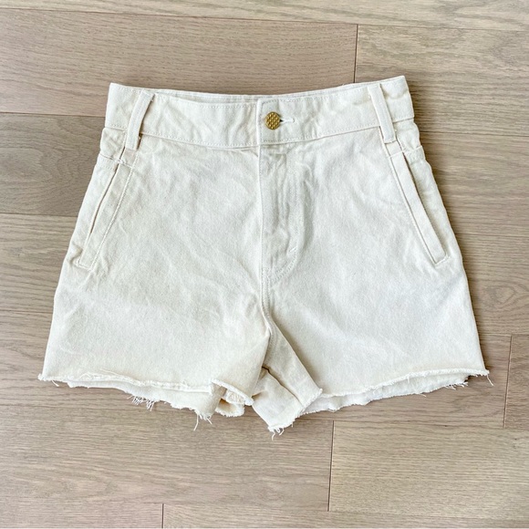 ZARA| High Waist Mom Denim Shorts - Picture 1 of 11